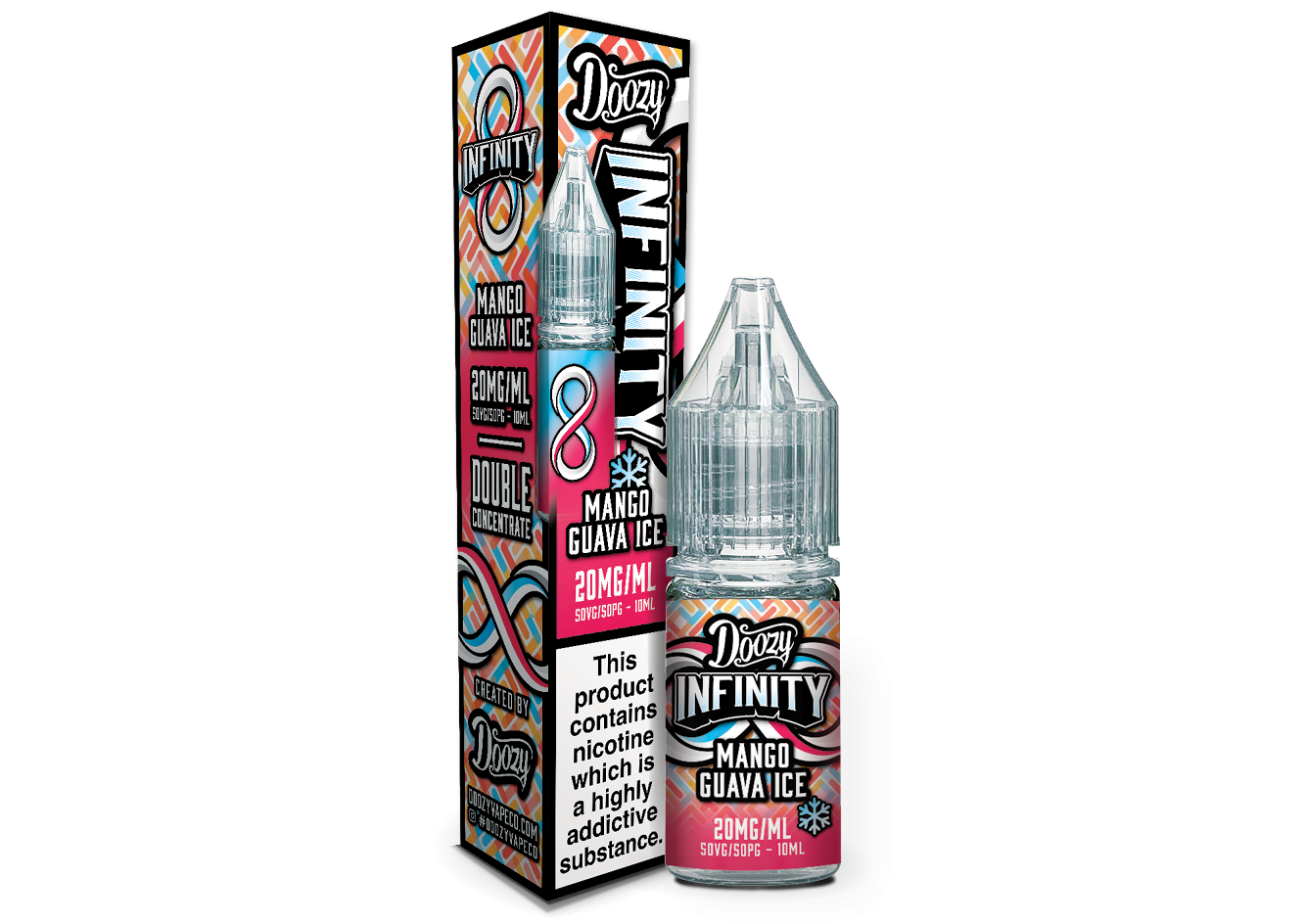 INFINITY 50/50 10ml Nic Salt E-Liquid - Various Strengths