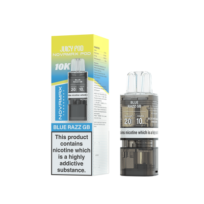Juicy Pod Nova Max 10K Pre-Filled Replacement Pods - 20mg