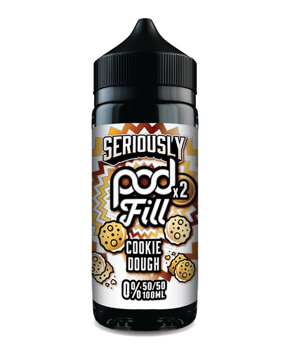 Seriously Pod Fill X2 50/50 VG/PG 100ml Shortfill E-liquid Zero Nic 0mg - Various Flavours