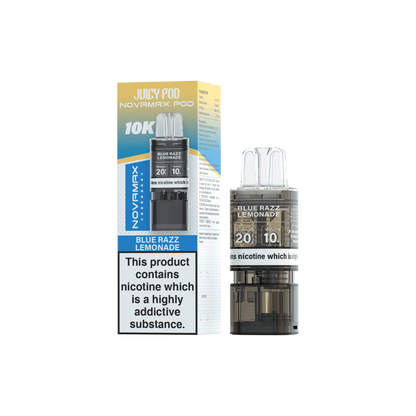 Juicy Pod Nova Max 10K Pre-Filled Replacement Pods - 20mg