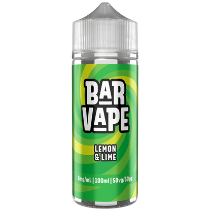 Bar Vape 50/50 100ml Shortfill E-liquid Zero Nicotine 0mg - Various Flavours