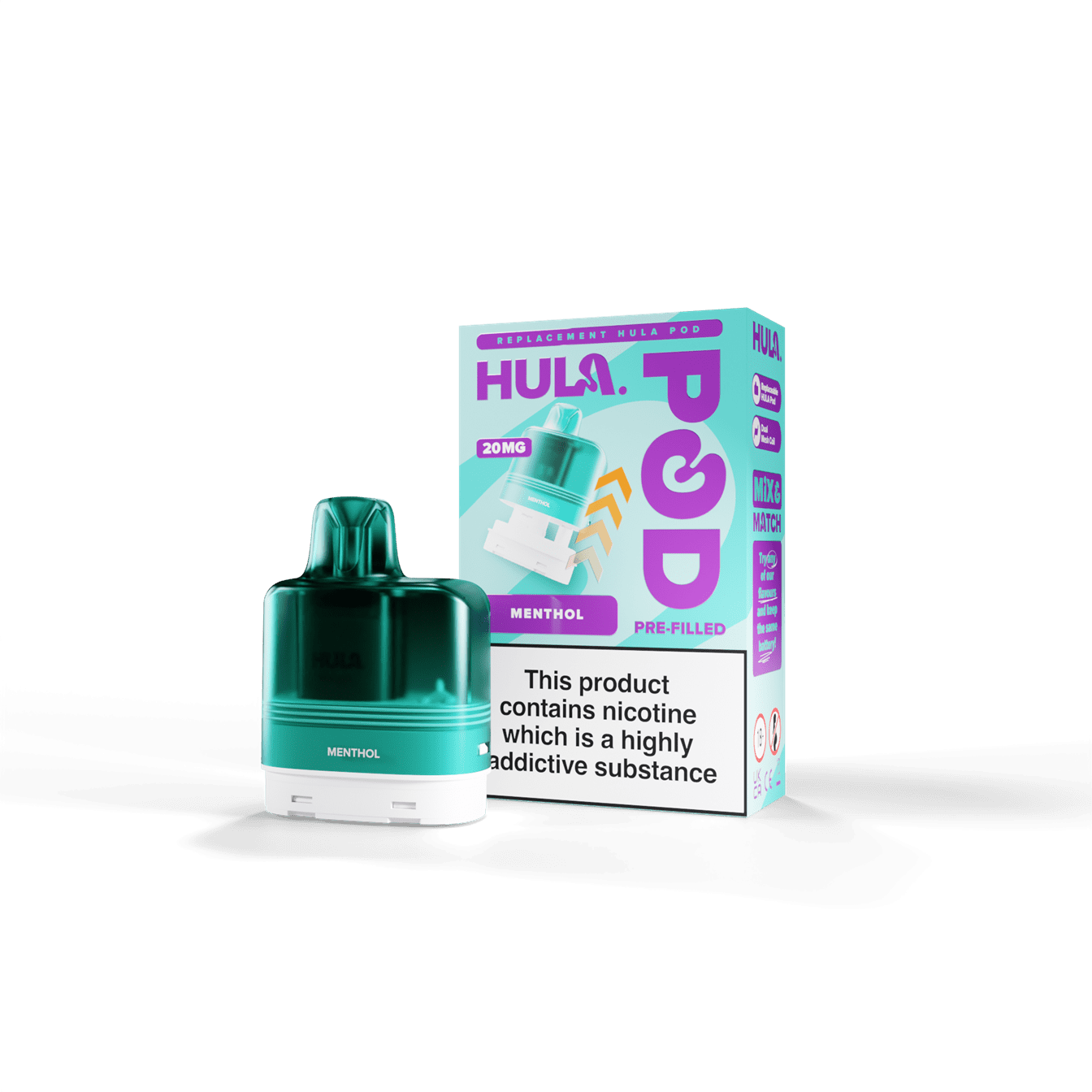 Hula 7000 Pre-Filled Replacement Pods - 20mg