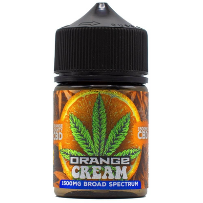 Orange County CBD Cali Range Broad Spectrum CBD E-Liquid 50ml 1500/2500mg - ORANGE CREAM