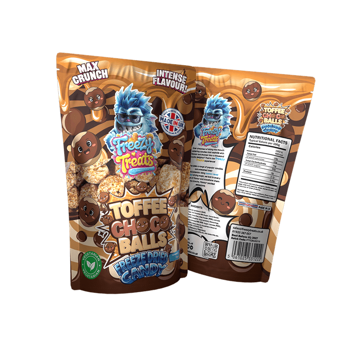 Freezy Treats Freeze Dried Candy - TOFFEE CHOCO BALLS