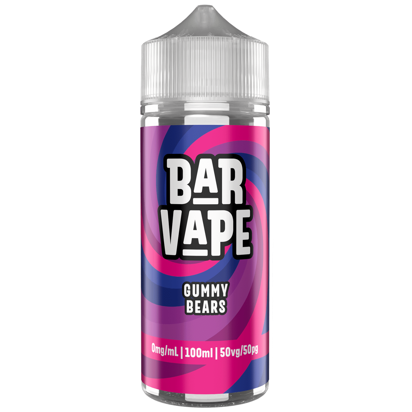 Bar Vape 50/50 100ml Shortfill E-liquid Zero Nicotine 0mg - Various Flavours