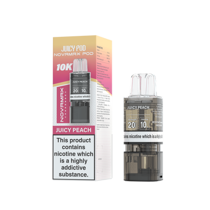 Juicy Pod Nova Max 10K Pre-Filled Replacement Pods - 20mg