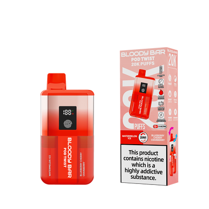Bloody Mary TBO Bloody Bar POD TWIST 20K Pre-Filled Pod Kit - 20mg