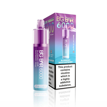 *Clearance Discount! FEOBA Big Bar 6000 Disposable Nicotine Salt BIG PUFF Vape Kit - 20mg