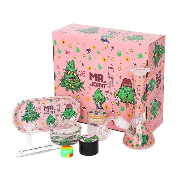 Glass Waterpipe (Small >30cm) / Dab Rig Gift Set