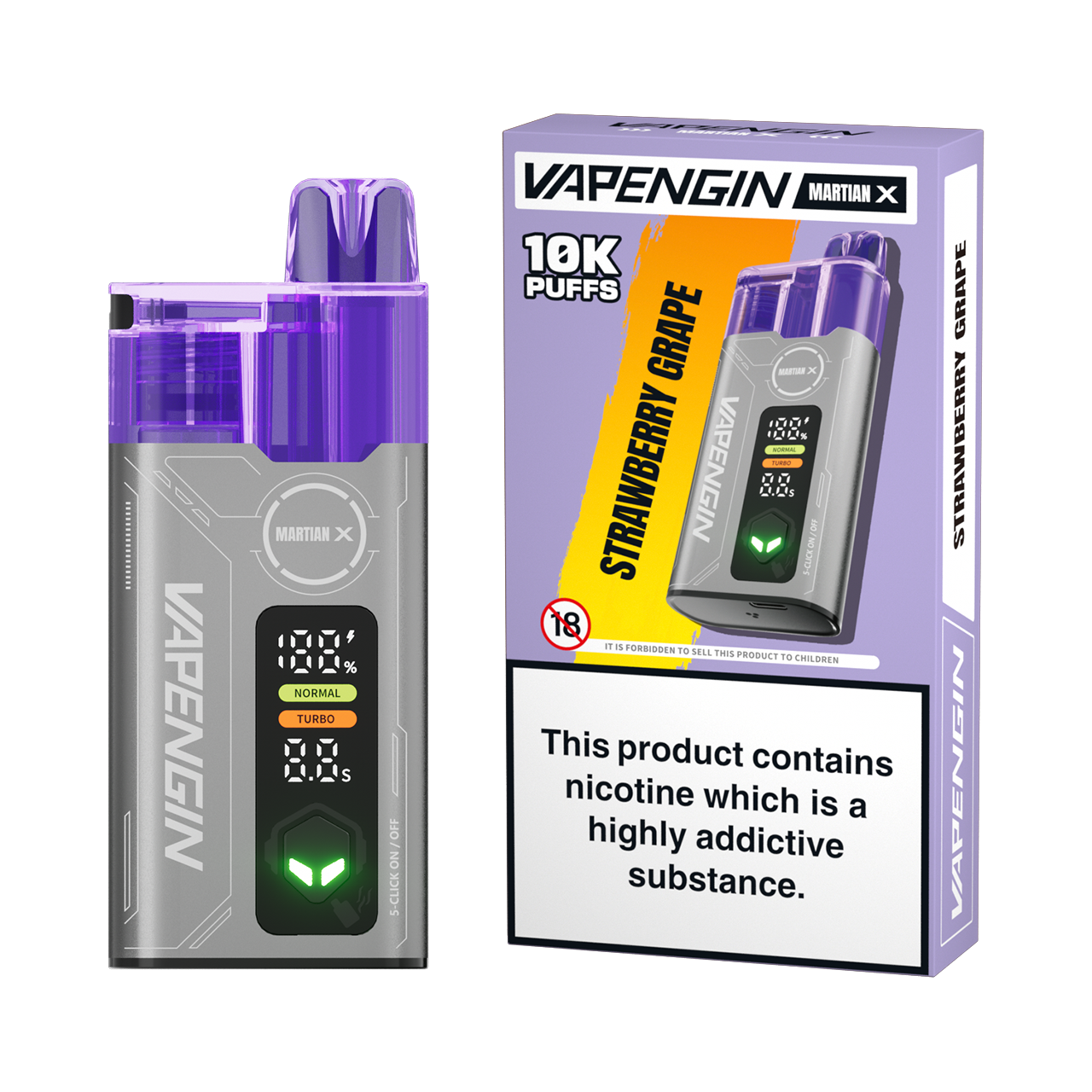Vapengin Martian X 10k Big Puff Pre-Filled Pod Kit
