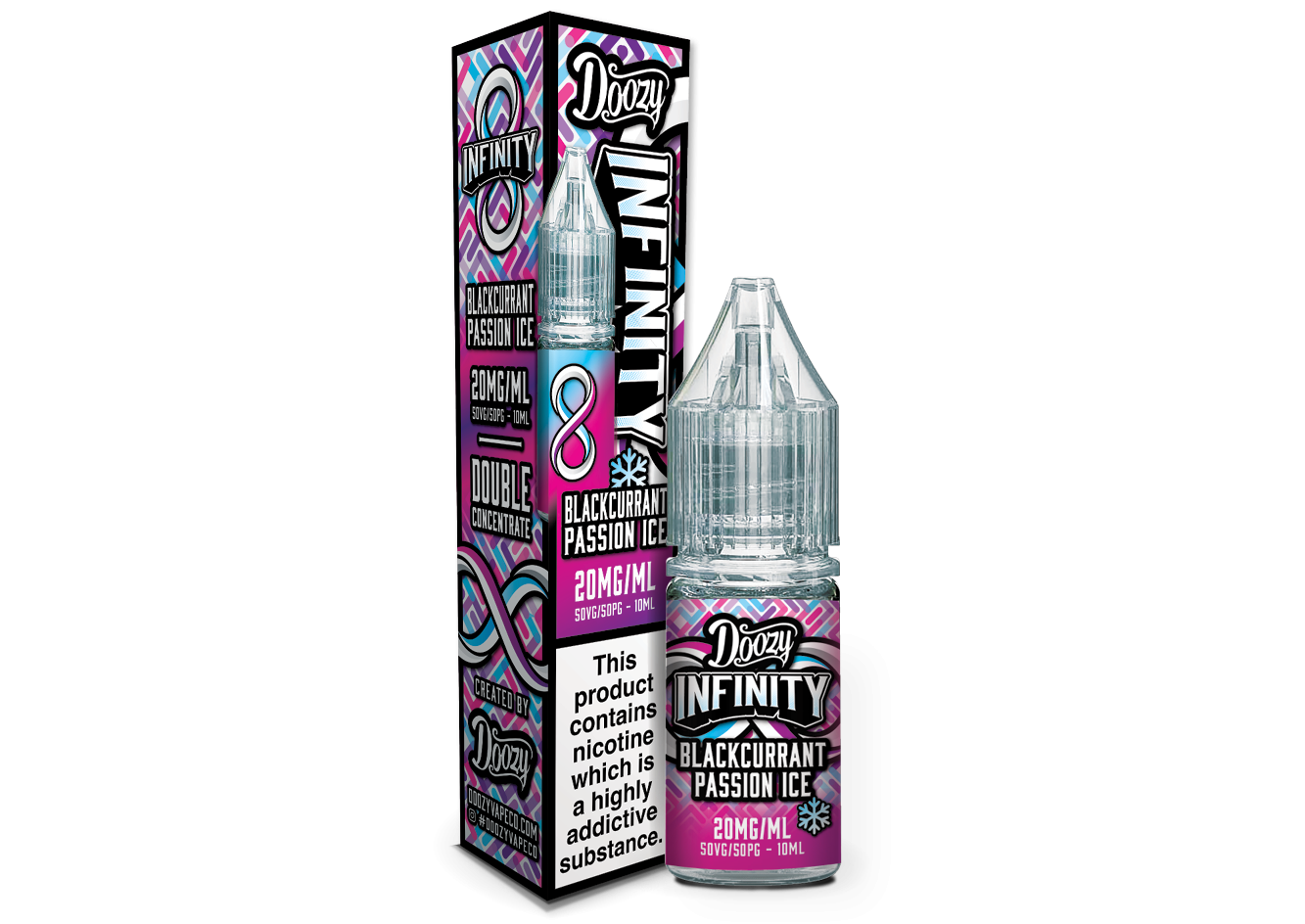 INFINITY 50/50 10ml Nic Salt E-Liquid - Various Strengths