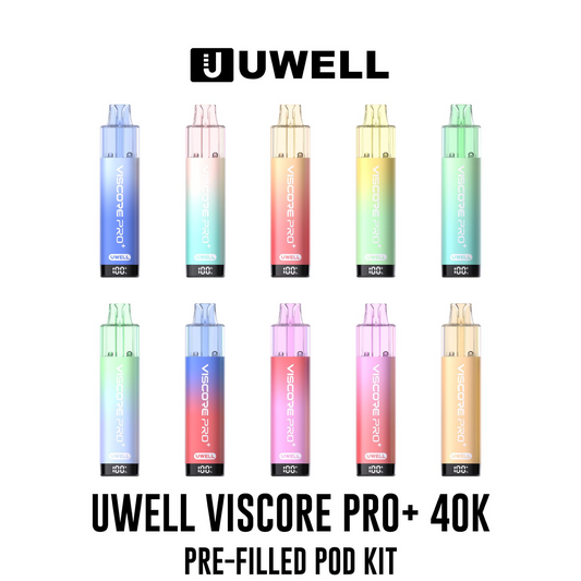 UWELL VISCORE PRO+ Pre-Filled Pod Vape Kit - 20mg