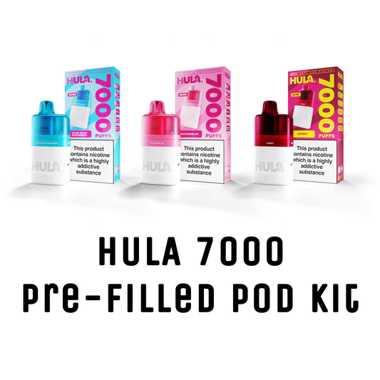 Hula 7000 Pre-Filled Pod Kit - 20mg