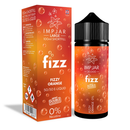 ImpJar 30,000 Double Concentrate 50/50 100ml Shortfill E-Liquid Zero Nicotine 0mg - Various Flavours