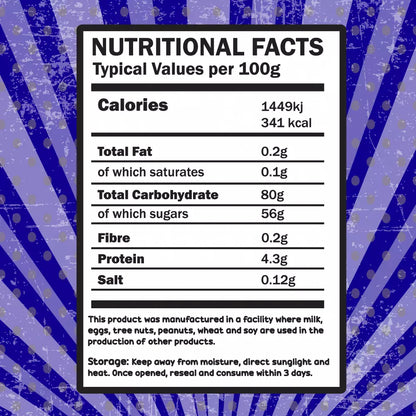 Freezy Treats Freeze Dried Candy - BLUE RAZZ SLICES