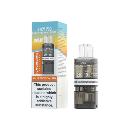 Juicy Pod Nova Max 10K Pre-Filled Replacement Pods - 20mg