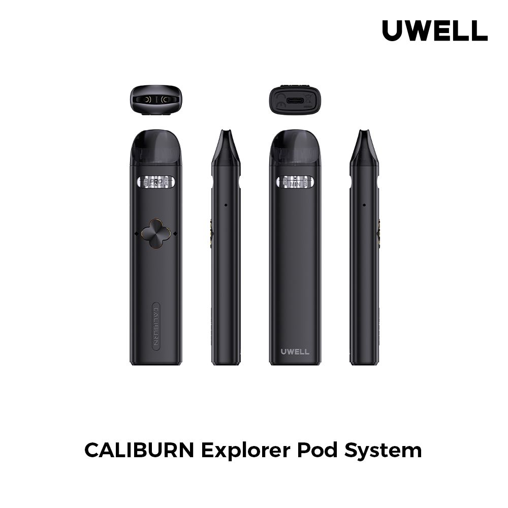 UWELL Caliburn Explorer Dual Coil Pod Kit 1000mAh 32w