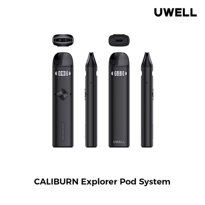 UWELL Caliburn Explorer Dual Coil Pod Kit 1000mAh 32w