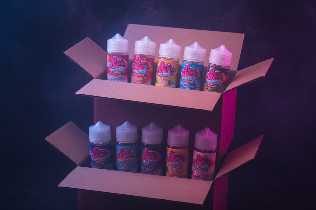 *Clearance* Burst My Bubble / Candy / On Ice 100ml 0mg Shortfill E-liquids *Past BBE Date*