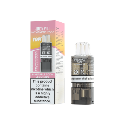 Juicy Pod Nova Max 10K Pre-Filled Replacement Pods - 20mg