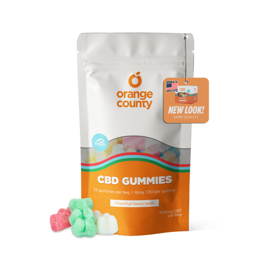 Orange County CBD Gummy Bears 400-4800mg Broad Spectrum CBD - Various Strengths