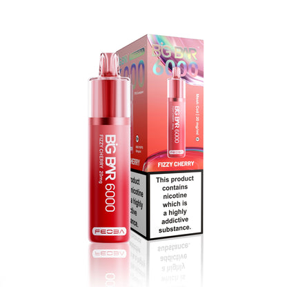 *Clearance Discount! FEOBA Big Bar 6000 Disposable Nicotine Salt BIG PUFF Vape Kit - 20mg