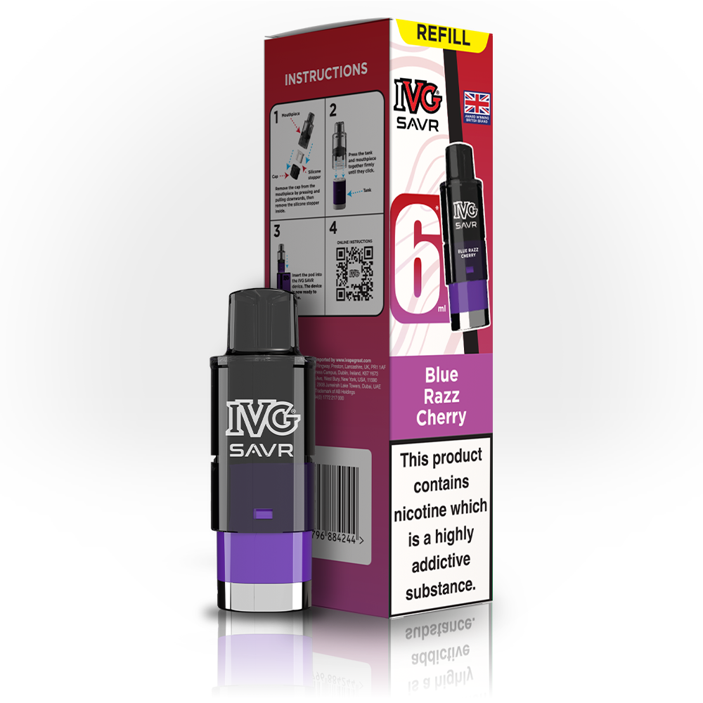 IVG SAVR Pre-filled Replacement Pods - 20mg