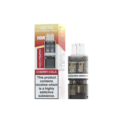 Juicy Pod Nova Max 10K Pre-Filled Replacement Pods - 20mg