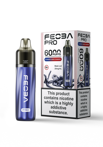 Feoba Pro 6000 BIG PUFF Pre-filled Vape Pod Kit - 20mg