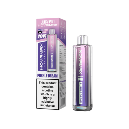 Juicy Pod Nova Max 10K Pre-Filled Pod Kit 2000mAh - 20mg