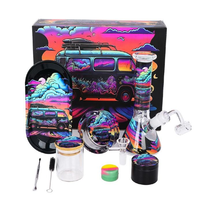 Glass Waterpipe (Small >30cm) / Dab Rig Gift Set