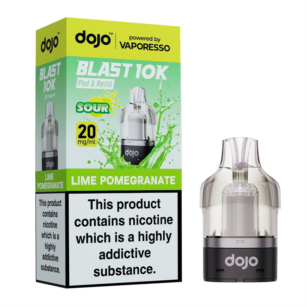 DOJO BLAST 10K Pre-Filled Replacement Pods - 1 Pack 20mg