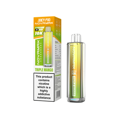 Juicy Pod Nova Max 10K Pre-Filled Pod Kit 2000mAh - 20mg