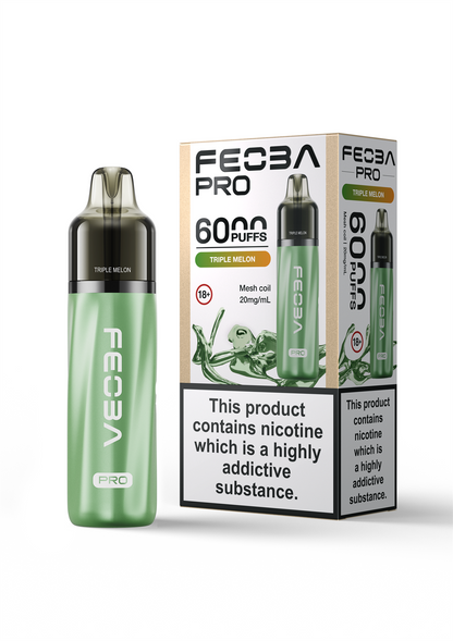 Feoba Pro 6000 BIG PUFF Pre-filled Vape Pod Kit - 20mg