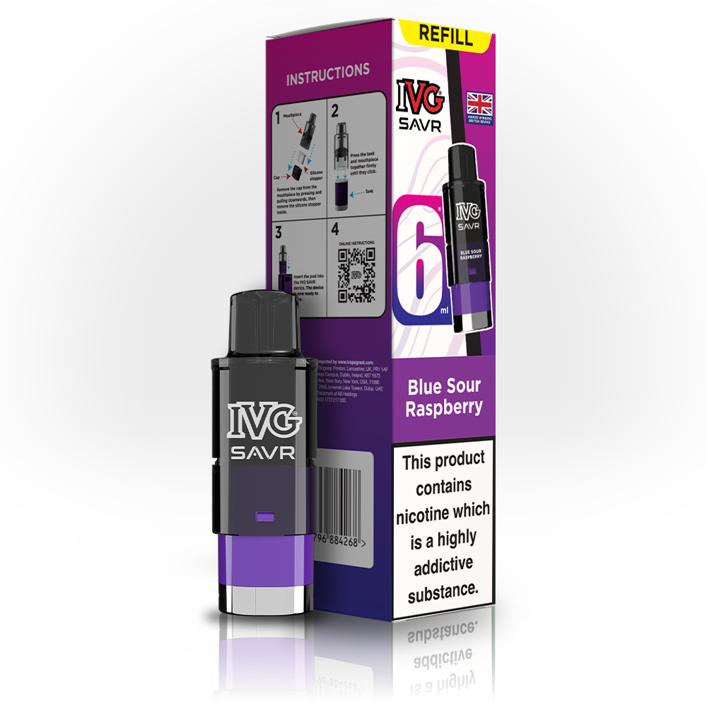 IVG SAVR Pre-filled Replacement Pods - 20mg