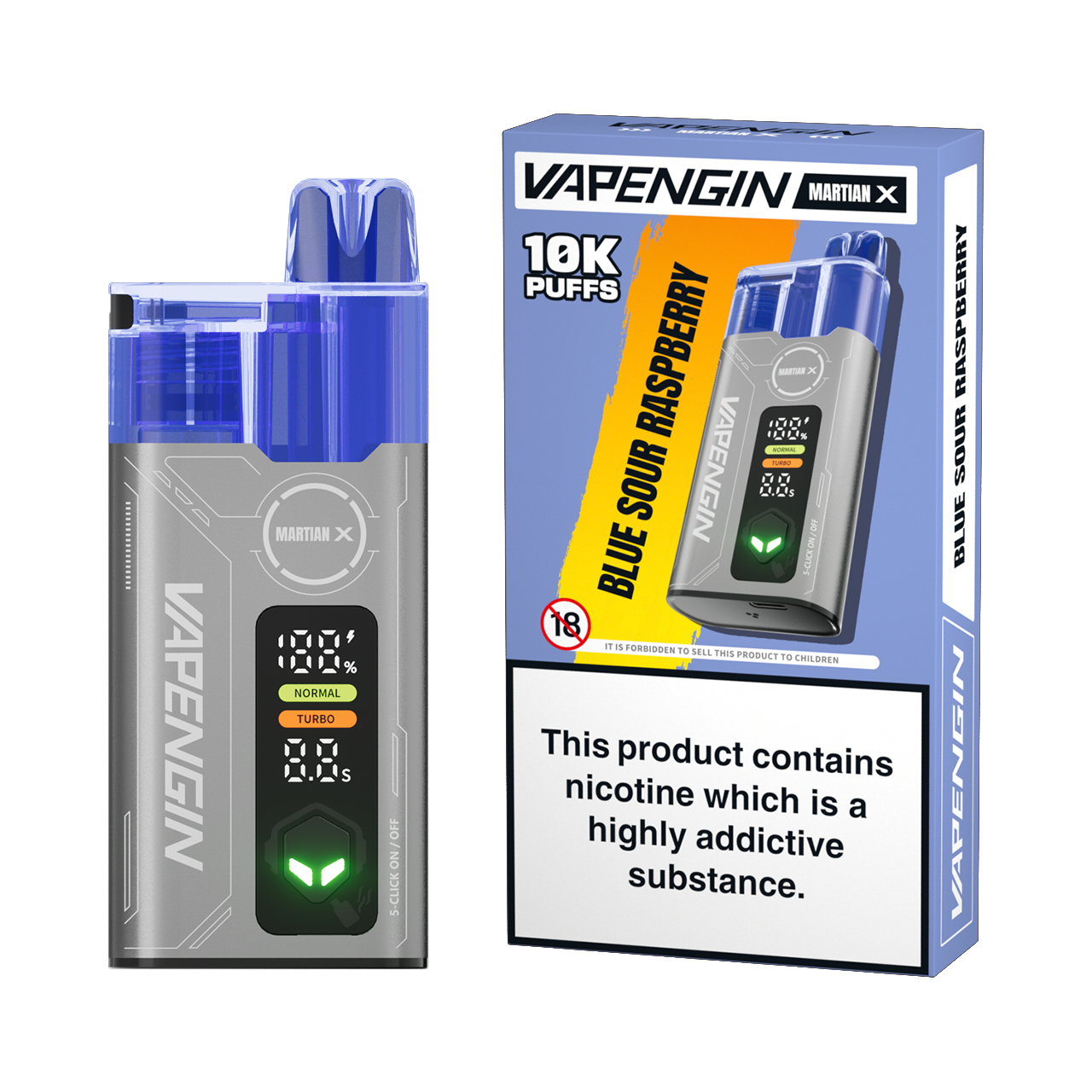 Vapengin Martian X 10k Big Puff Pre-Filled Pod Kit