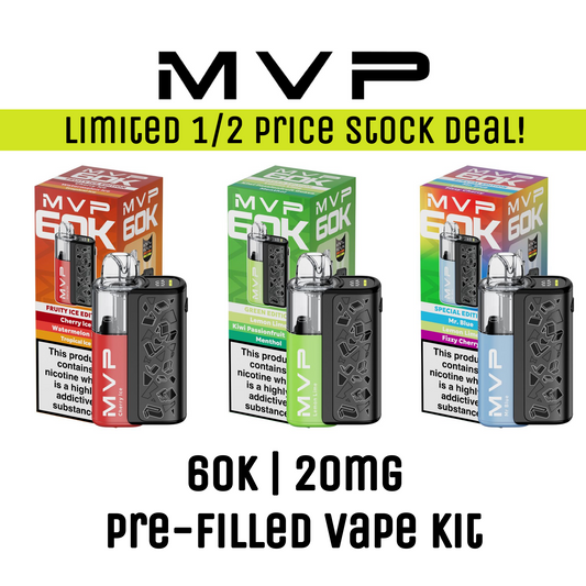 MVP 60k Pre-filled Vape Kit - 20mg