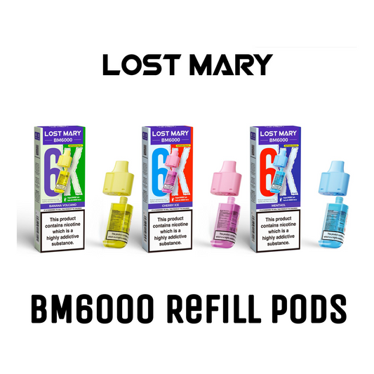 Lost Mary BM6000 Replacement Pre-Filled Disposable Pods - 1 Pack 20mg