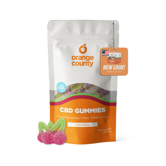 Orange County CBD Gummy Cherries 400-4800mg Broad Spectrum CBD - Various Strengths