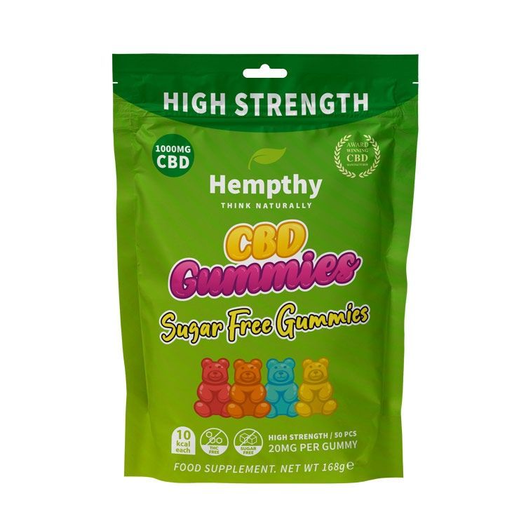 CBD Gummies 300mg / 1000mg - Sugar Free Gummies