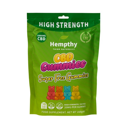 CBD Gummies 300mg / 1000mg - Sugar Free Gummies