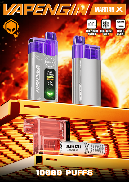 Vapengin Martian X 10k Big Puff Pre-Filled Pod Kit