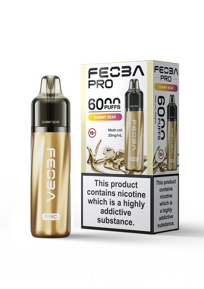 Feoba Pro 6000 BIG PUFF Pre-filled Vape Pod Kit - 20mg