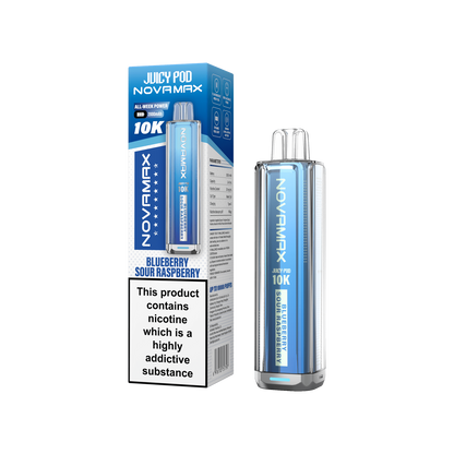 Juicy Pod Nova Max 10K Pre-Filled Pod Kit 2000mAh - 20mg