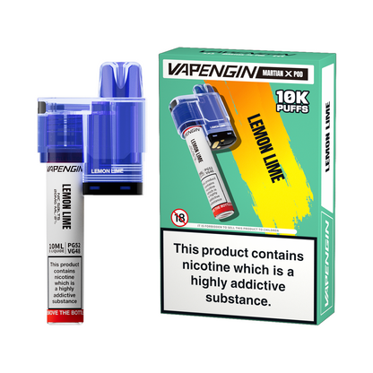 Vapengin Martian X 10k Puff Pre-filled Disposable Pods - 2ml + 10ml