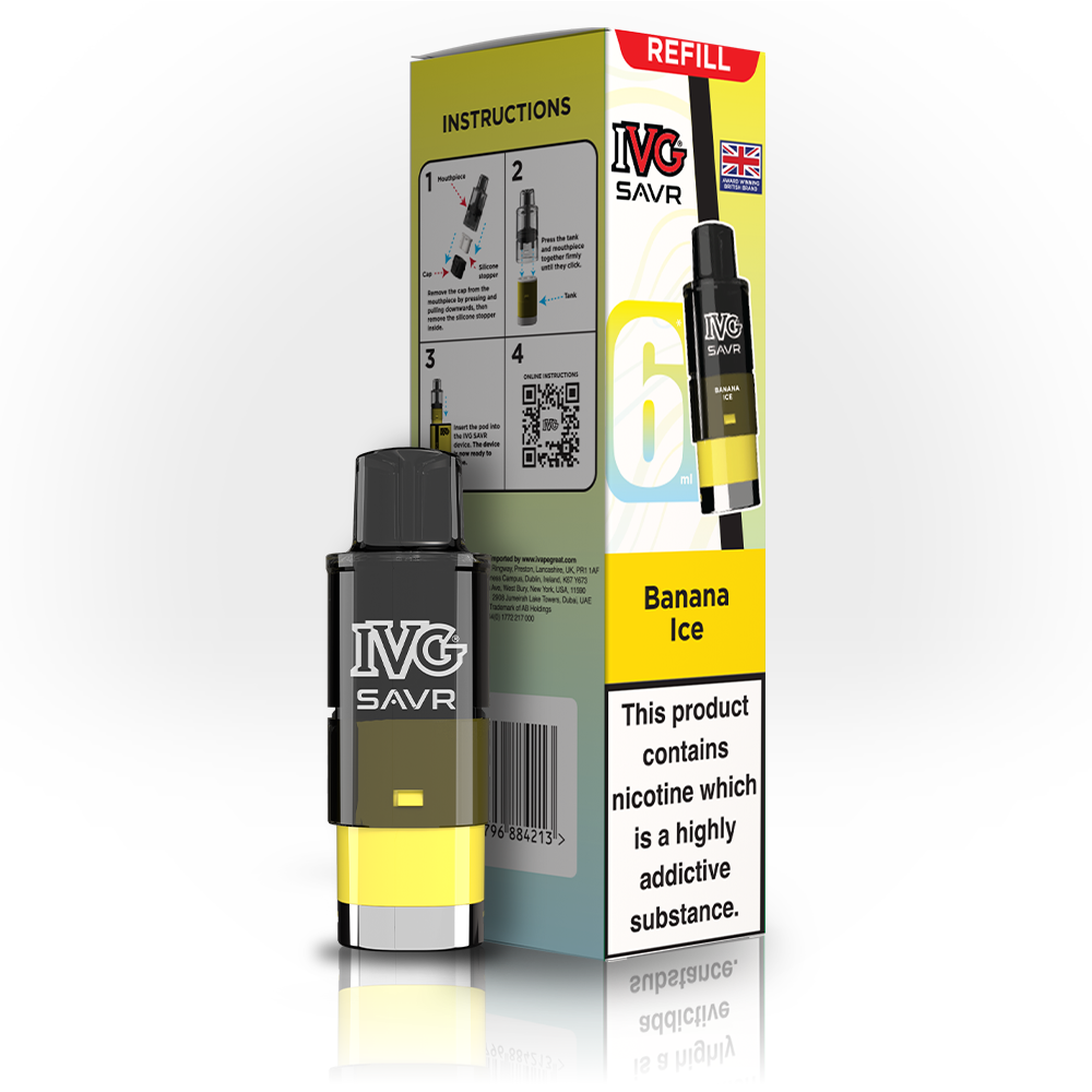 IVG SAVR Pre-filled Replacement Pods - 20mg