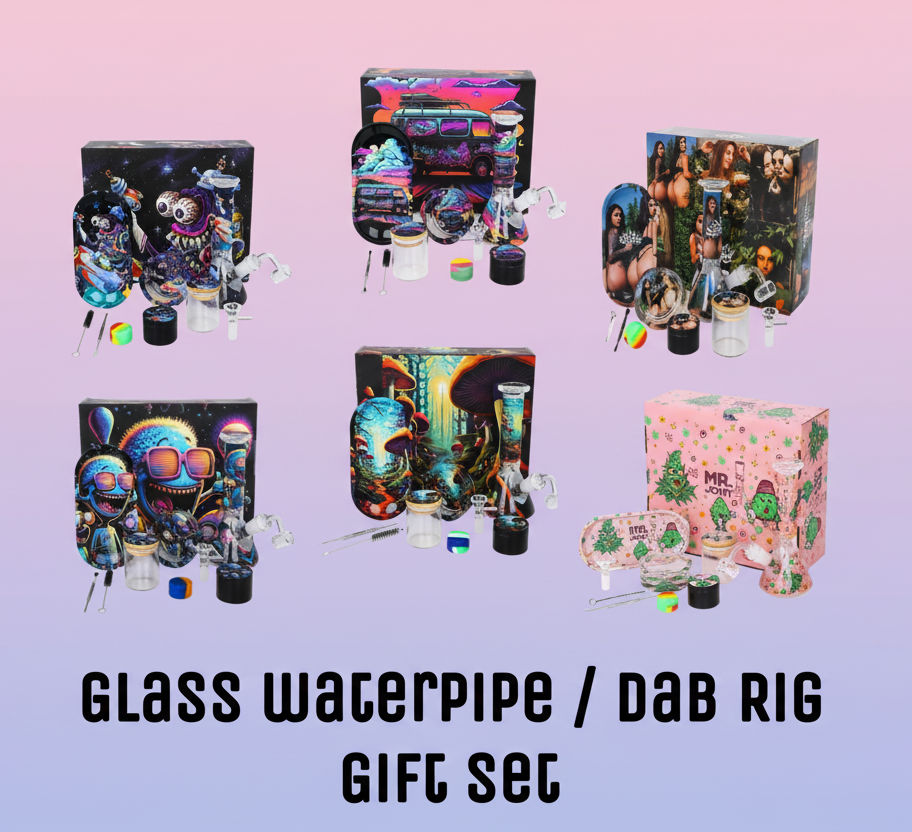 Glass Waterpipe (Small >30cm) / Dab Rig Gift Set
