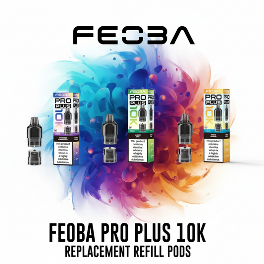 Feoba Pro Plus 10K Pre-filled Replacement Pods - 20mg