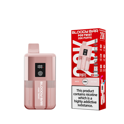 Bloody Mary TBO Bloody Bar POD TWIST 20K Pre-Filled Pod Kit - 20mg