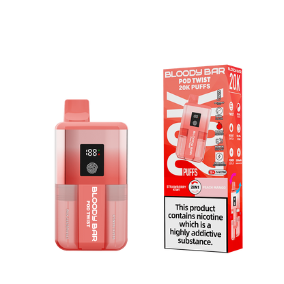 Bloody Mary TBO Bloody Bar POD TWIST 20K Pre-Filled Pod Kit - 20mg